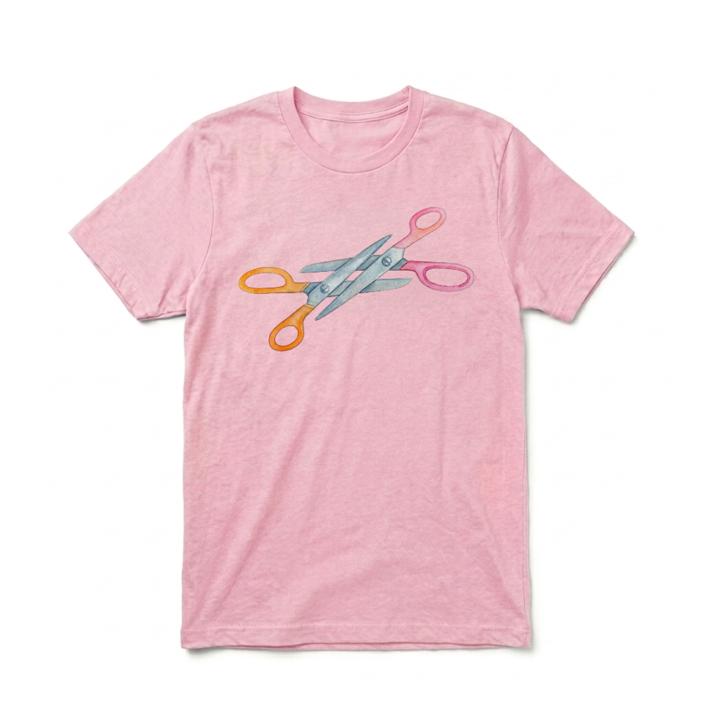 SCISSORS TEE
